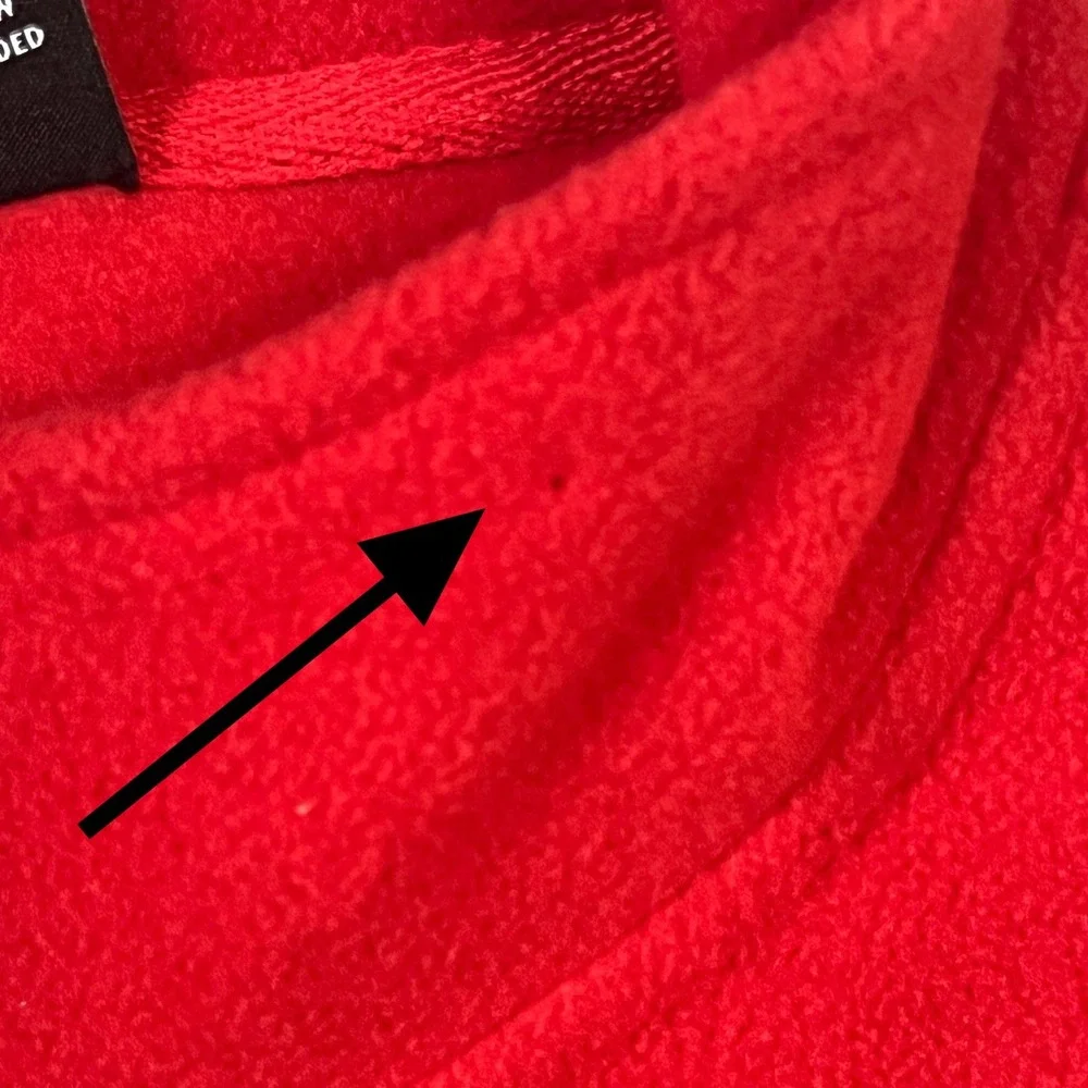 Top‎ of the World Fleece Jacket Mens L Red New Ohio State Buckeyes Full Zip Logo